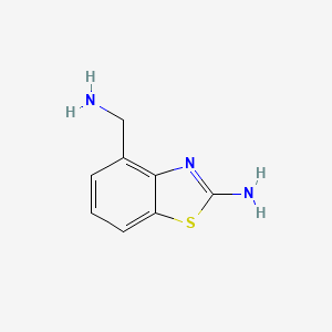 4-(Aminomethyl)benzo[d]thiazol-2-amine