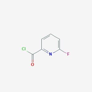 molecular formula C6H3ClFNO B1302172 2-Fluoro-6-pyridinecarbonyl chloride CAS No. 64197-03-1