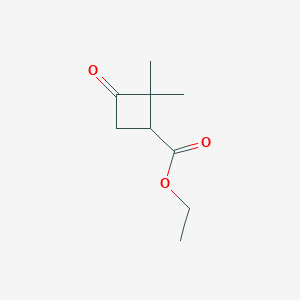 Ethyl 2,2-dimethyl-3-oxocyclobutane-1-carboxylate