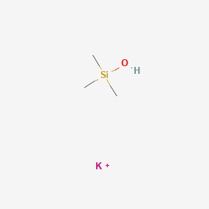 molecular formula C3H10KOSi+ B130218 三甲基硅酸钾 CAS No. 10519-96-7