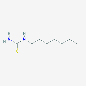 molecular formula C8H18N2S B1302184 1-Heptyl-2-thiourea CAS No. 3098-03-1