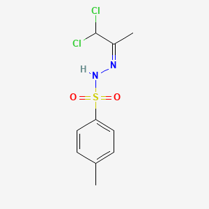 (Z)-N'-(1,1-Dichloropropan-2-ylidene)-4-methylbenzenesulfonohydrazide