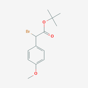 Tert-butyl 2-bromo-2-(4-methoxyphenyl)acetate