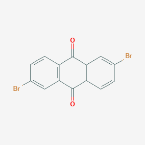 2,6-Dibromoanthracene-9,10(4aH,9aH)-dione