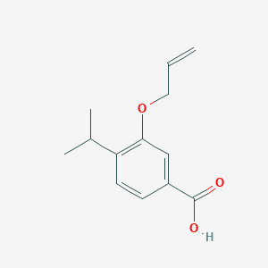 3-Allyloxy-4-isopropyl-benzoic acid