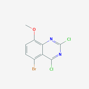 5-Bromo-2,4-dichloro-8-methoxyquinazoline