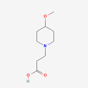 3-(4-Methoxypiperidin-1-yl)propanoic acid