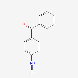 molecular formula C14H9NO B1302197 4-Isocyanobenzophenone CAS No. 3128-83-4