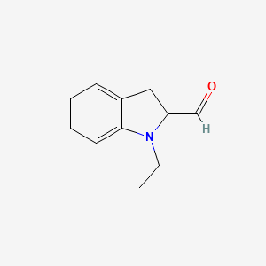 1-Ethylindoline-2-carbaldehyde