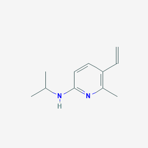 N-Isopropyl-6-methyl-5-vinylpyridin-2-amine