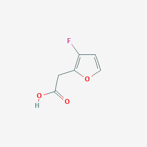 2-(3-Fluorofuran-2-yl)acetic acid