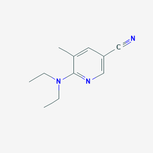 6-(Diethylamino)-5-methylnicotinonitrile