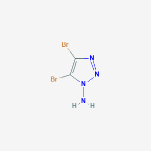 4,5-Dibromo-1H-1,2,3-triazol-1-amine