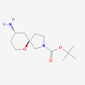 Tert-butyl (5R,9S)-9-amino-6-oxa-2-azaspiro[4.5]Decane-2-carboxylate