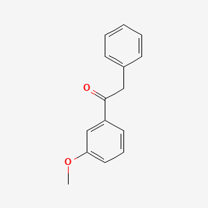 molecular formula C15H14O2 B1302215 3'-メトキシ-2-フェニルアセトフェノン CAS No. 62381-24-2