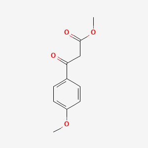 molecular formula C11H12O4 B1302223 Methyl 3-(4-methoxyphenyl)-3-oxopropanoate CAS No. 22027-50-5