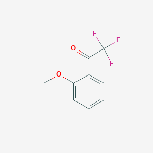 molecular formula C9H7F3O2 B1302226 2,2,2-Trifluoro-1-(2-methoxyphenyl)ethanone CAS No. 26944-43-4