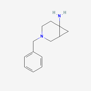 3-Benzyl-3-azabicyclo[4.1.0]heptan-6-amine