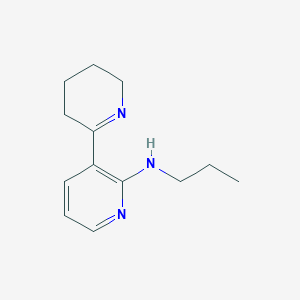 N-Propyl-3,4,5,6-tetrahydro-[2,3'-bipyridin]-2'-amine