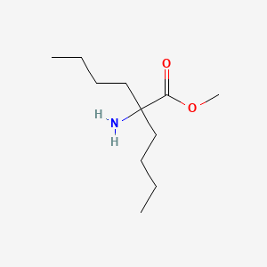 Methyl 2-amino-2-butylhexanoate