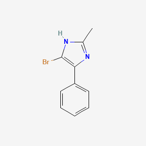 5-bromo-2-methyl-4-phenyl-1H-imidazole