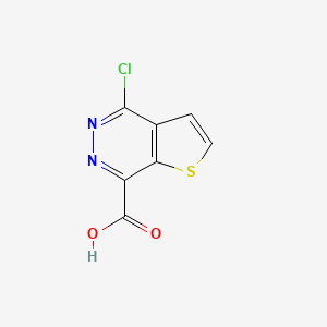 4-Chlorothieno[2,3-d]pyridazine-7-carboxylicacid