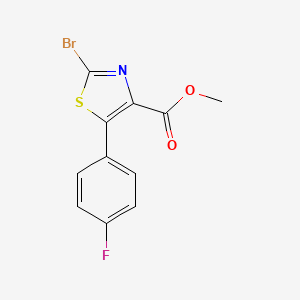 Methyl 2-bromo-5-(4-fluorophenyl)thiazole-4-carboxylate