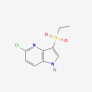 5-Chloro-3-(ethylsulfonyl)-1H-pyrrolo[3,2-b]pyridine