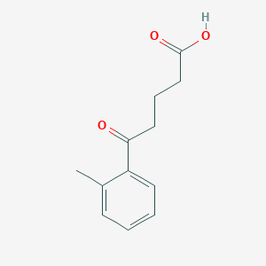 molecular formula C12H14O3 B1302245 5-(2-Methylphenyl)-5-oxovaleric acid CAS No. 36978-50-4