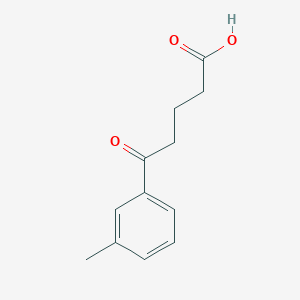 molecular formula C12H14O3 B1302246 5-(3-Methylphenyl)-5-oxovaleric acid CAS No. 36978-51-5