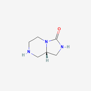 (S)-Hexahydroimidazo[1,5-a]pyrazin-3(2H)-one