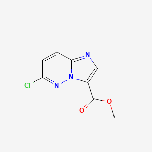 Methyl 6-chloro-8-methylimidazo[1,2-b]pyridazine-3-carboxylate