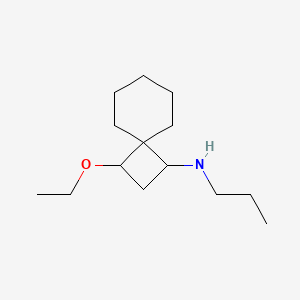 3-ethoxy-N-propylspiro[3.5]nonan-1-amine