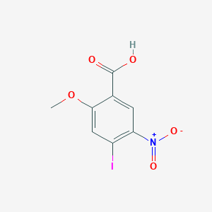 4-Iodo-2-methoxy-5-nitrobenzoic acid