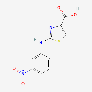 B1302258 2-(3-Nitrophenylamino)thiazole-4-carboxylic acid CAS No. 165682-86-0