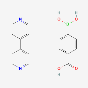 4,4'-Bipyridine 4-boronobenzoate