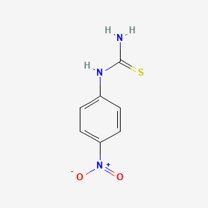 B1302261 1-(4-Nitrophenyl)-2-thiourea CAS No. 3696-22-8