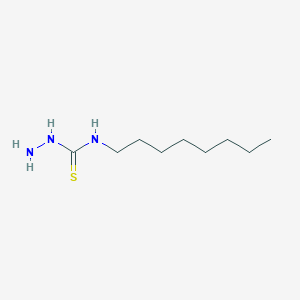 molecular formula C9H21N3S B1302265 4-Octyl-3-thiosemicarbazide CAS No. 13207-36-8