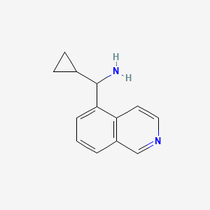 Cyclopropyl(isoquinolin-5-YL)methanamine