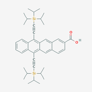 6,11-Bis((triisopropylsilyl)ethynyl)tetracene-2-carboxylic acid