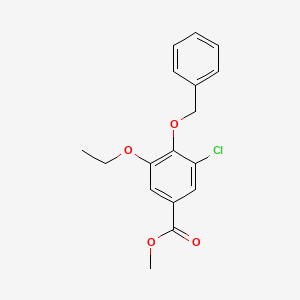 Methyl 4-(benzyloxy)-3-chloro-5-ethoxybenzoate