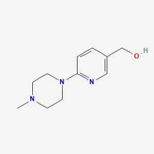 (6-(4-Methylpiperazin-1-yl)pyridin-3-yl)methanol