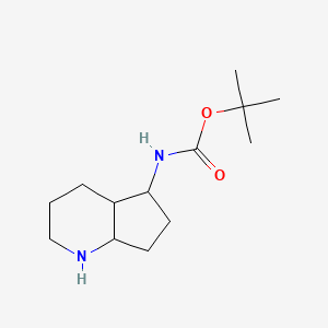 tert-Butyl (octahydro-1H-cyclopenta[b]pyridin-5-yl)carbamate