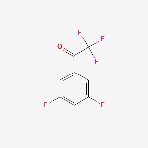 B1302271 1-(3,5-Difluorophenyl)-2,2,2-trifluoroethanone CAS No. 845823-12-3