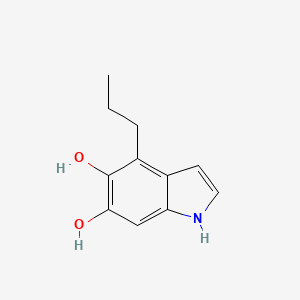 4-Propyl-1H-indole-5,6-diol