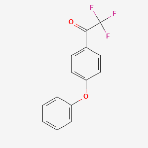 B1302276 4'-Phenoxy-2,2,2-trifluoroacetophenone CAS No. 70783-32-3