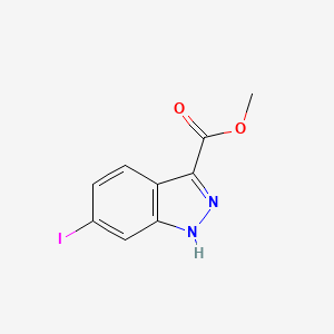 methyl 6-iodo-1H-indazole-3-carboxylate