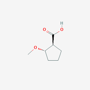 (1S,2S)-2-Methoxycyclopentane-1-carboxylicacid