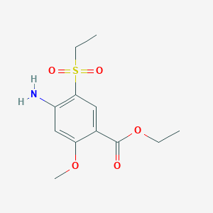 Ethyl 4-amino-5-ethylsulfonyl-2-methoxybenzoate