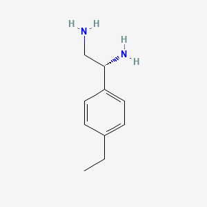 (1R)-1-(4-Ethylphenyl)ethane-1,2-diamine